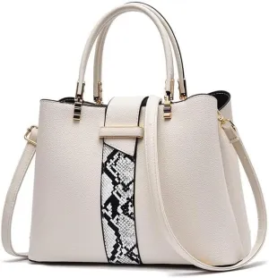 Women Top Handle Shoulder Totes Crossbody Bag With Zipper For Ladies Wristlets Messenger Bags Handbags Pu Leather