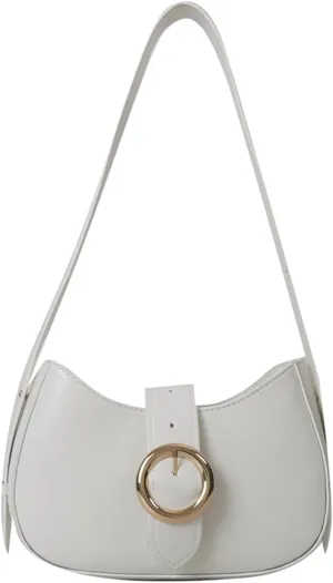 Women's Hobo Bag PU Leather Shoulder Bag Handbag Underarm Purse Top Handle Satchels Bag with Adjustable Strap (Khaki)